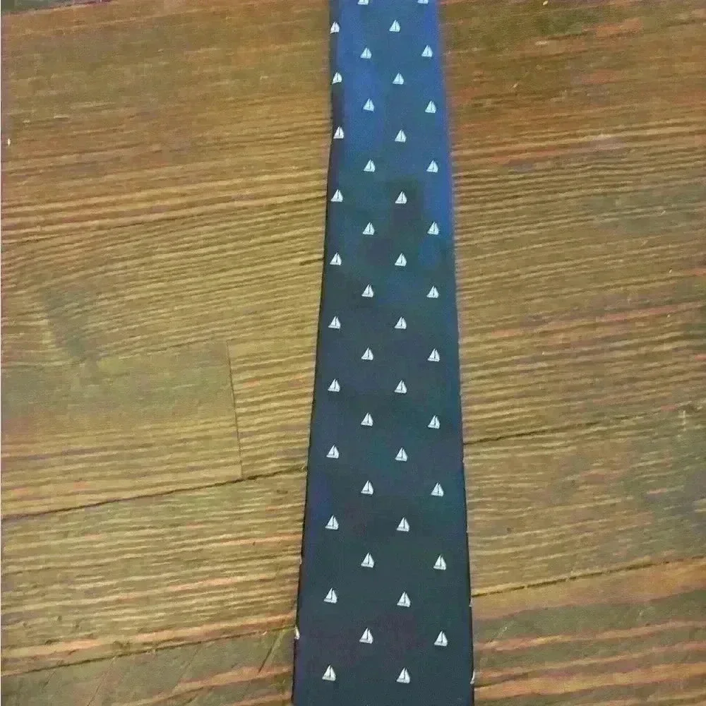 Pair Of blue and nautical Banana Republic Ties